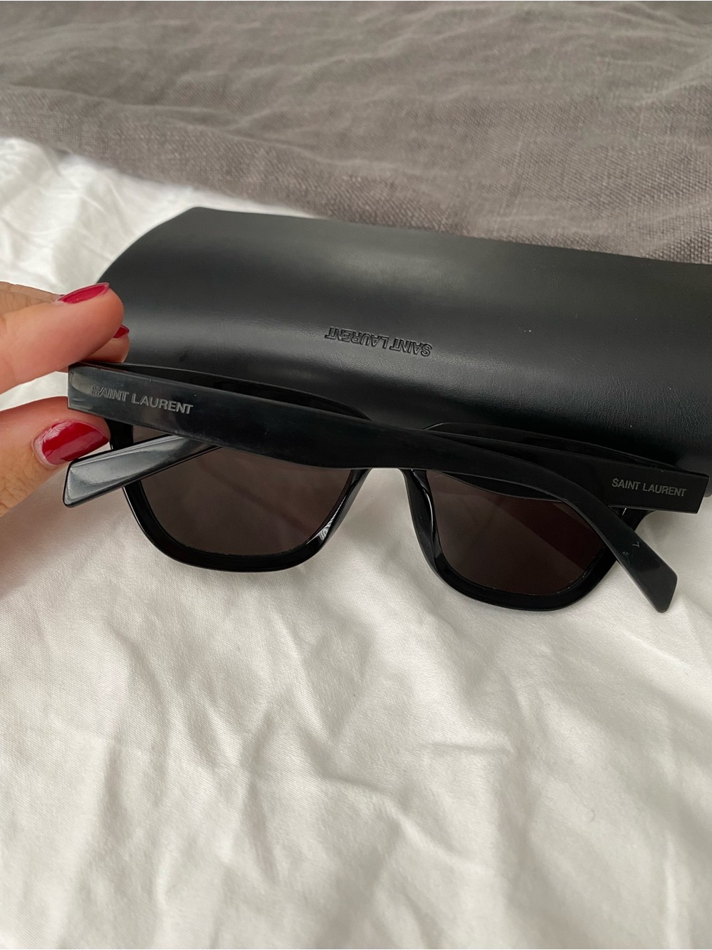 Authentic Saint Laurent sunglasses SL 462 SULPICE 001 - Picture 9 of 16